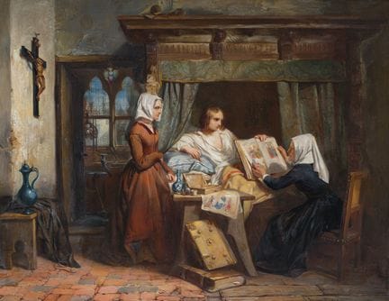 André-Joseph Minguet (1818–1860): Der Maler auf se