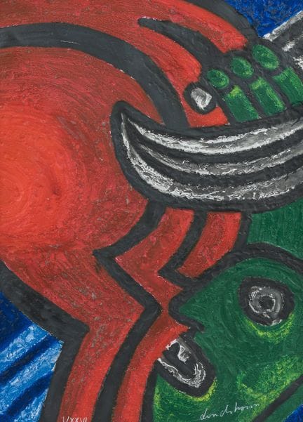 Bengt Lindström (1925–2008): Ohne Titel, aus der S