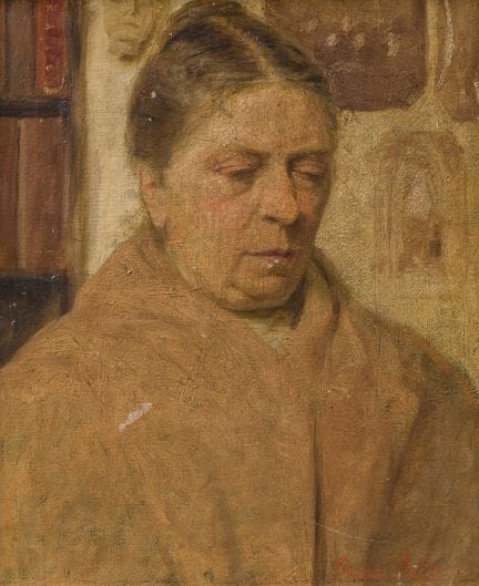 Georges De Sloovere (1873–1970): Porträt einer in 