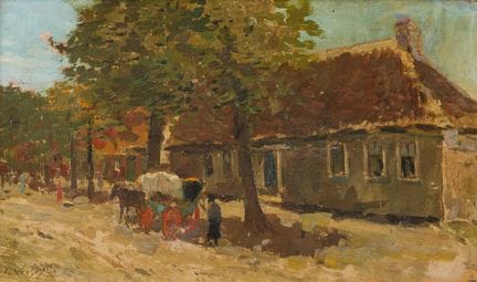Isidore Verheyden (1846–1905): Lebendige Straßenan