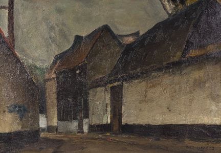 Piet Lippens (1890–1981): Blick auf ein Genter Ele
