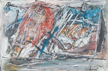 Jacques Doucet (1924–1994): Abstrakte Komposition,