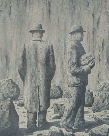 René Magritte (1898–1967, nach): „Le chant de la v