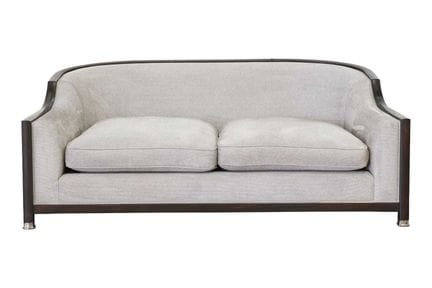 David Linley: A large two-seater Grosvenor Sofa, s