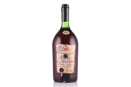 Une bouteille de 2,5 litres d'Armagnac millésimé «