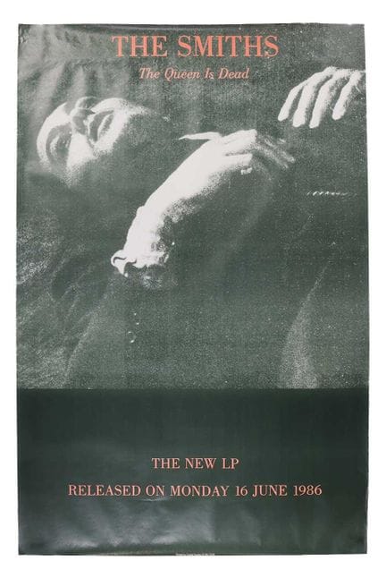 The Smiths : Grande affiche publicitaire pour l'al