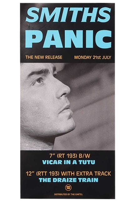 The Smiths : affiche promotionnelle originale dest