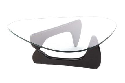 After Isamu Noguchi (American, 1904-1988): a glass