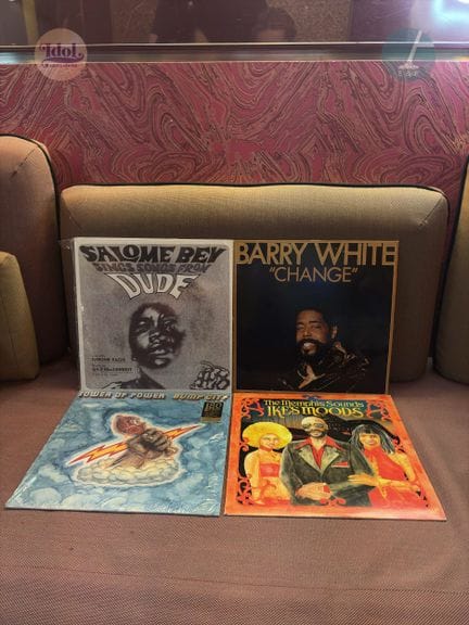 Lot de dix disques vinyles de Soul, Funk & Jazz
Di