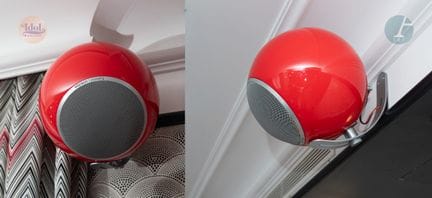 Elipson, 
Modell Planet L, 
Paar kugelförmige Wand