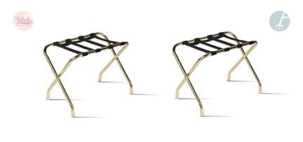 Par de portaequipajes
Estructura plegable de metal