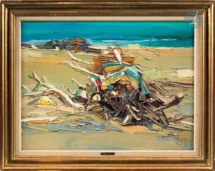 Nicola SIMBARI (1927–2012)
Beach in Florida
Oil on