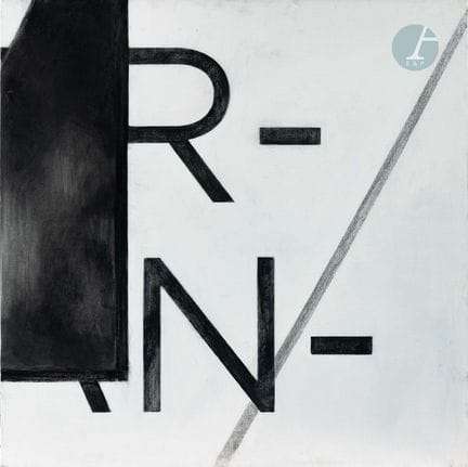 Modern School
Diptych
Composition with Letters
Mix