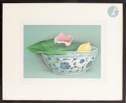 Jean-Paul DONADINI (1951)
Chinese Bowl with Flower