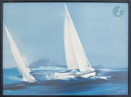 Victor SPAHN (1949)
Regatta
Lithograph
Signed lowe