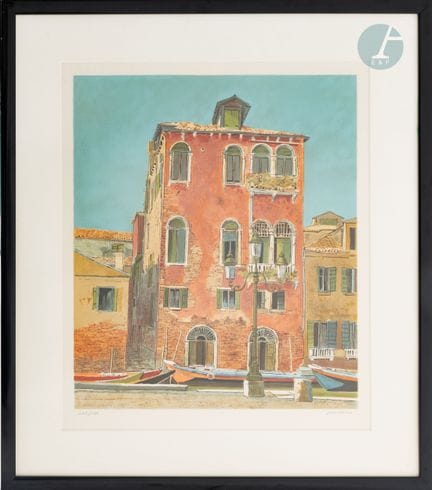 Jean KEIME (1932)
Palace in Venice
Lithograph
Sign