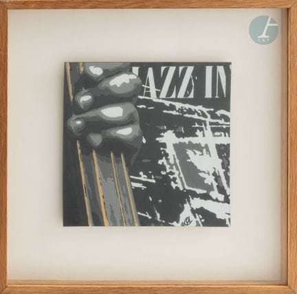 Modern School
Jazz In
Oil on cardboard
Monogrammed