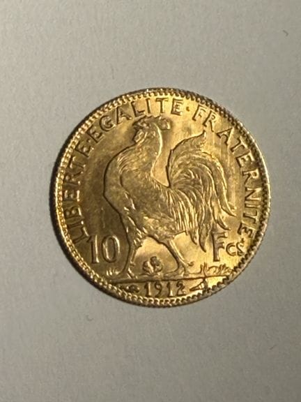 FRANCIA - TERZA REPUBBLICA
Luigi d'oro da 10F del 