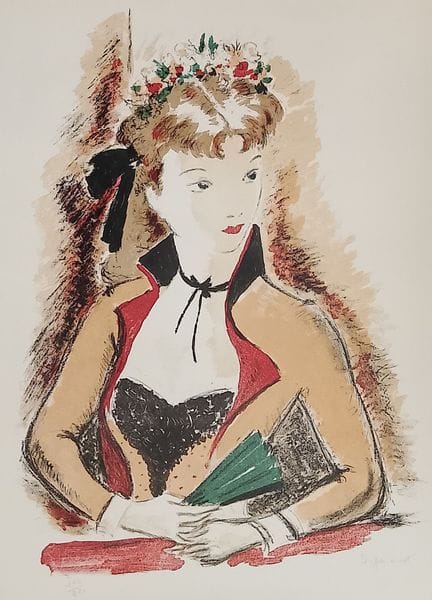 André DIGNIMONT (1891 - 1965)
Ritratto a mezzo bus