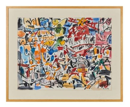 GEN PAUL (1895-1975) 
Strada animata del Moulin Ro