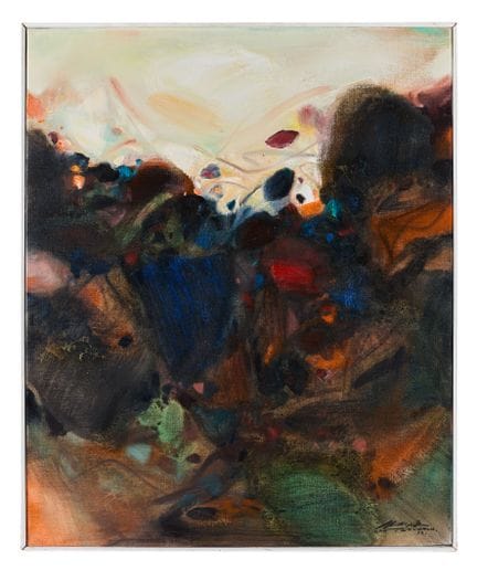 CHU Teh-Chun (1920–2014)
Climax, 1992
Oil on canva
