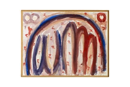 A.R. PENCK (1939-2017) 
Théorie in Abseits 2, 1980