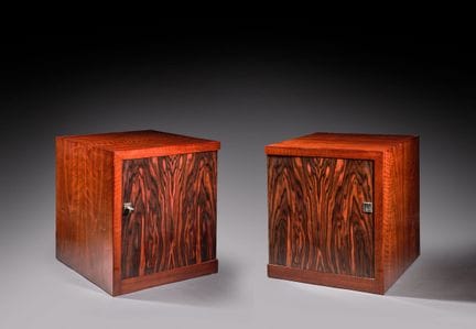 André SORNAY (attributed to)
Pair of side tables w