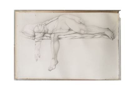 费利克斯·德·雷孔多（1932-2015） 
裸体 
素描
106 x 70 厘米
有机玻璃框（一角