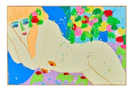 TING Walasse (1929–2010)
Nude
Acrylic and oil past