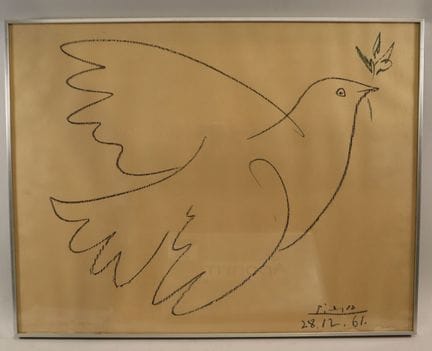 (D'après) PICASSO Édition combat pour la Paix copy