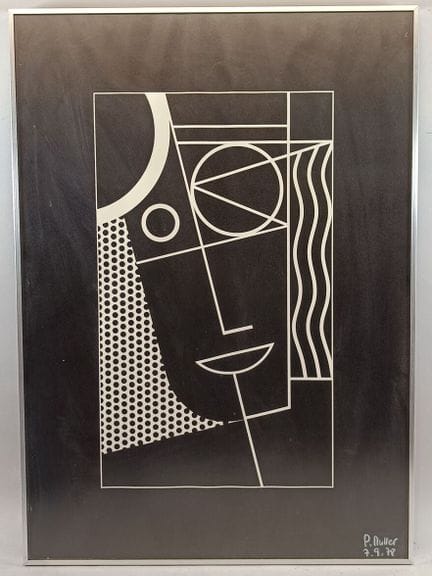 D'après ROY LICHTENSTEIN 
Lithographie et gravure 