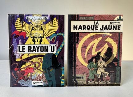 JACOBS
Le rayon U, Dargaud éd. 1974.
La Marque Jau