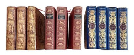 Ensemble de livres comprenant: 
"La Divine Comédie