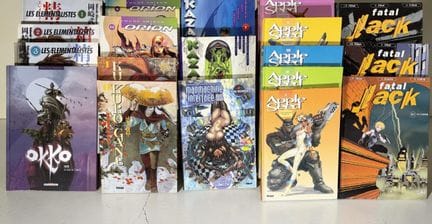 19 BD Mangas et divers 
Merci de contacter l'étude