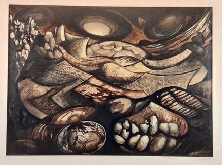 École du XXème siècle
Mer et coquillages, 1969
Lav