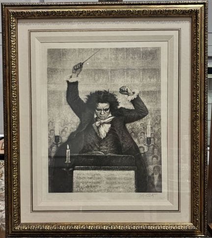 D'après Michel KATZAROFF
Beethoven
Reproduction d'