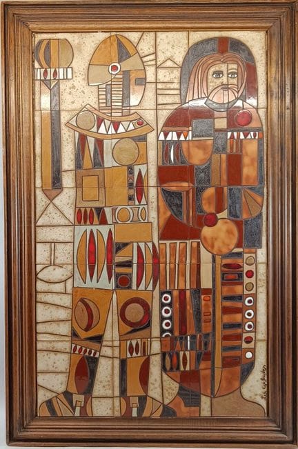 Roland ZOBEL (1915-2006)
Les cyclades
Panneau de c