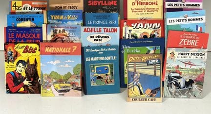 40 bandes dessinées et revues Franco Belge : Harry