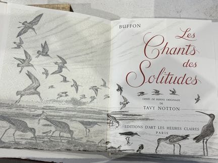 I CANTI DELLA SOLITUDINE 
In-folio
Illustrato con 