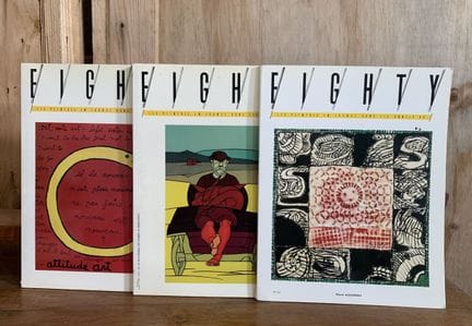 19 revues EIGHTY :
Alechinsky, Adami, Autard, Ben,