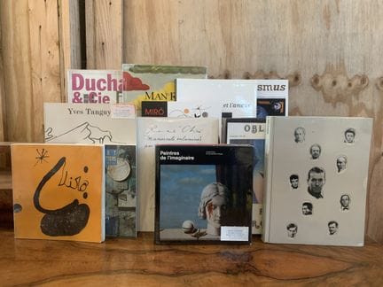 Surréalisme. 12 livres d'art et catalogues : Surré