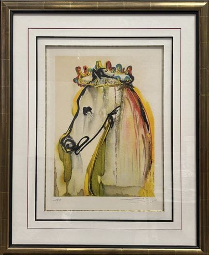 Salvador DALI (1904-1989)
Caligula 
Litografia tra