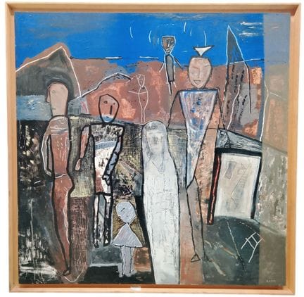 Eliane LARUS 1944 

"Nuit Africaine"

Acrylique su