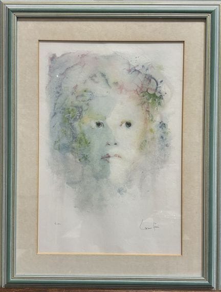 Leonor FINI (1907-1996)
Portrait
Lithographie poly