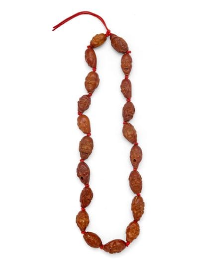 Collier chinois « luohan » de type hediao à vingt 