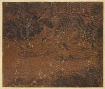 Attribuito a Zhao Yong (1289-1369)

Donne su zatte