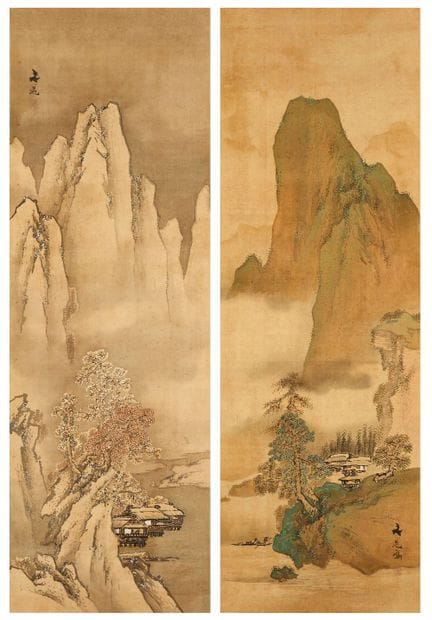 Tani Buncho (1763 - 1841)

Paysages de montagne

E
