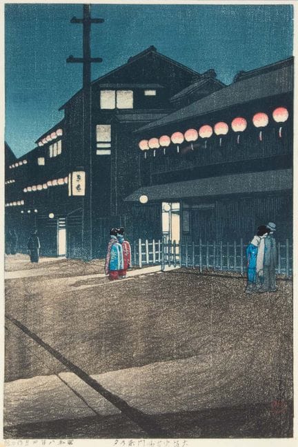 Hasui Kawase (1883-1957)

Estampe japonaise sur bo