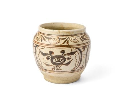 Jarre chinoise de la cuvée de Cizhou, décorée à l'