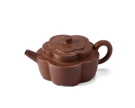 Théière chinoise en argile de Yixing, motif « fleu